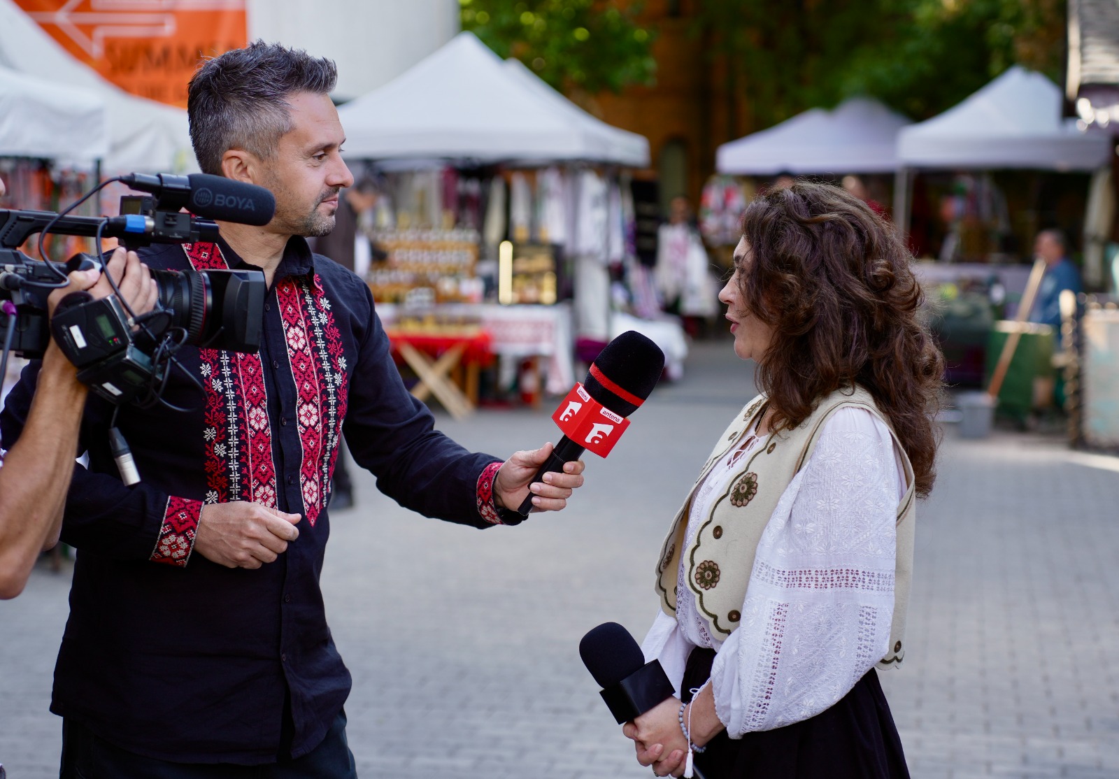 Interviu la târg